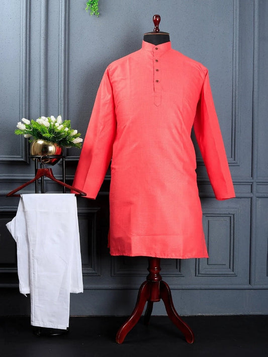 Men Jacquard Silk Kurta and Cotton Pyjama Set for Men Wedding Kurtas 16-SD8