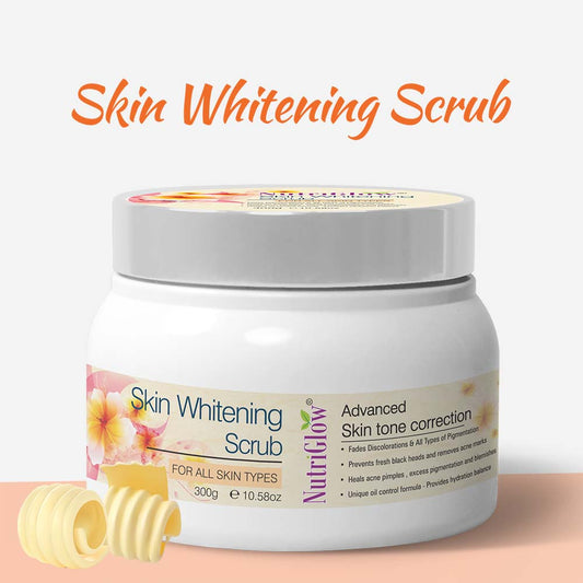 NutriGlow Brightening Face Scrub – Deep Cleansing & Radiance Boost, 300g