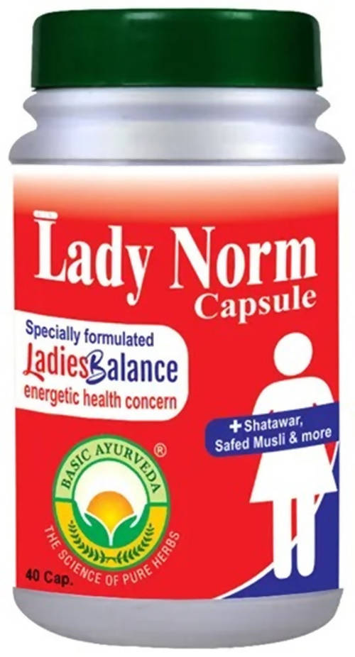 Basic Ayurveda Lady Norm Capsule - 40 Capsule