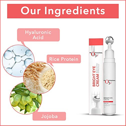 O3+ Eye Brightening & Hydrating Cream – Reduces Dark Circles & Puffiness