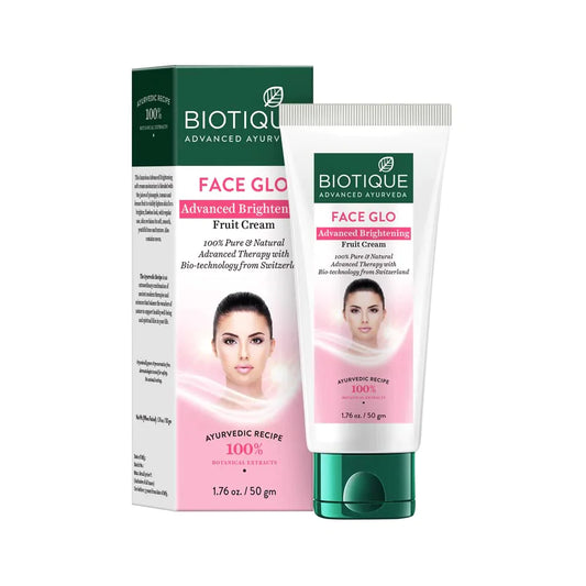 Biotique Face Glo Advanced Brightening Fruit Cream - 50 gms