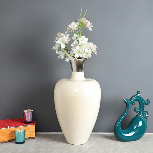 Urn Deidra Decorative Brass Vase | Multiple Colors