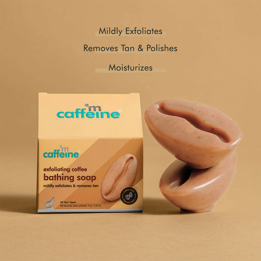 mCaffeine Exfoliating Coffee Bathing Bar