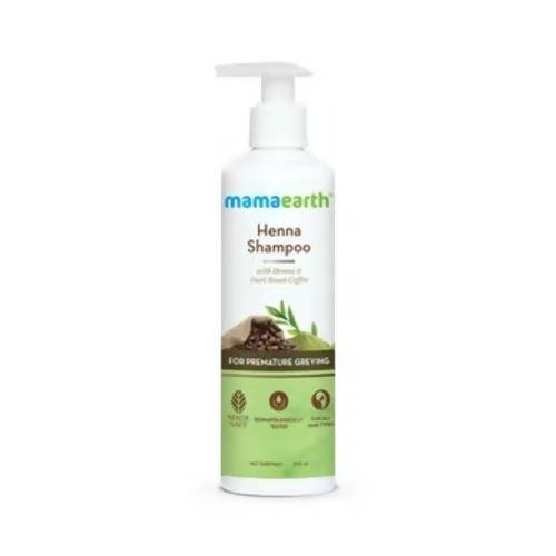 Mamaearth Henna Shampoo with Henna and Deep Roast Coffee - 250ml