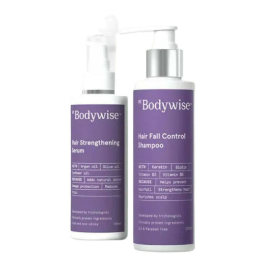 BeBodywise Hair Strengthening Serum and Hair Fall Control Shampoo
