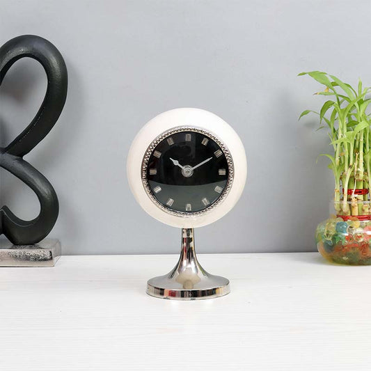 Circular Globe Table Clock | Multiple Colors