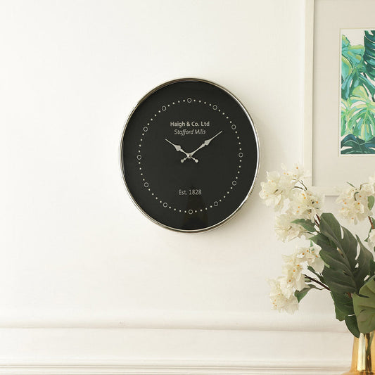 Eclipse Shine Wall Clock | Multiple Colors