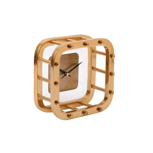 Aurelian Gold Table Clock