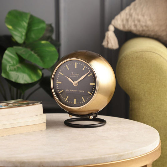 Larissa Stand Globe Table Clock