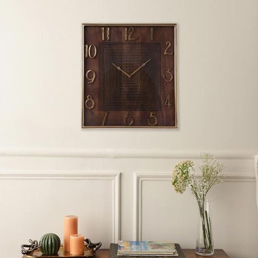 Chateau Gold Wall Clock