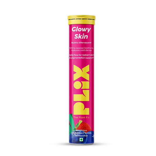 Plix Glowy Skin Effervescent Tablets - 15 tabs