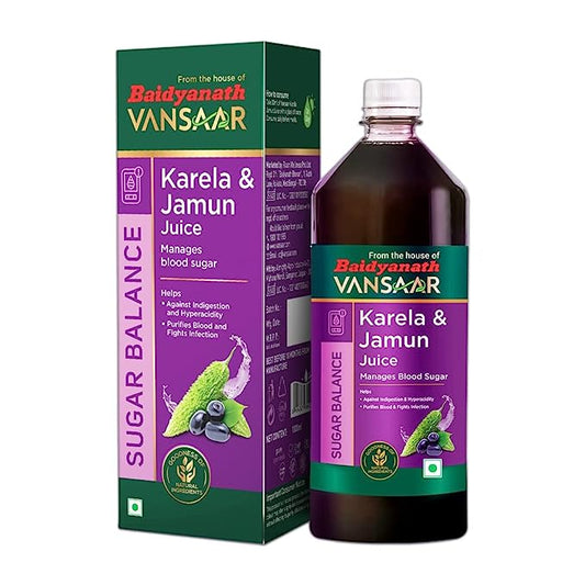 Baidyanath Vansaar Karela & Jamun Juice - 1 Liter