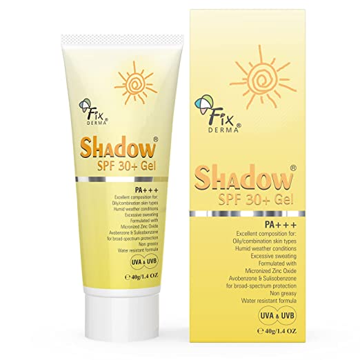 Fixderma Shadow SPF 30+ Sunscreen Gel -40 gm