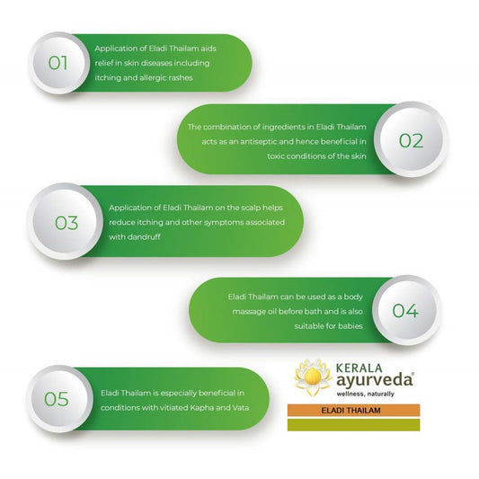 Kerala Ayurveda Eladi Thailam - 100 ml