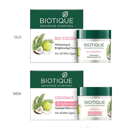 Biotique Advanced Ayurveda Bio Coconut Whitening & Brightening Cream