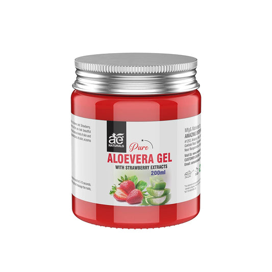 Ae Naturals Pure Aloevera Gel With Strawberry Extracts