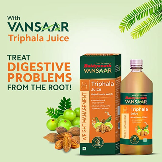 Baidyanath Vansaar Triphala Juice - 1 Litre