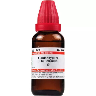 Dr. Willmar Schwabe India Caulophyllum Thalictroides Mother Tincture Q