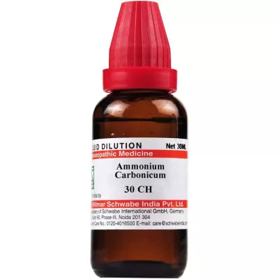 Dr. Willmar Schwabe India Ammonium Carbonicum Dilution