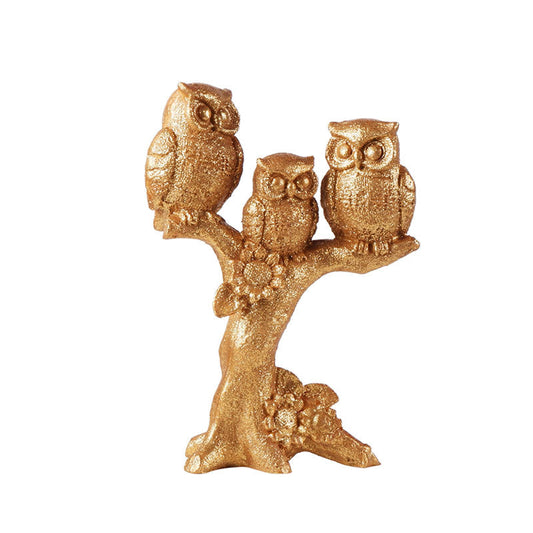 Elisa Premium Gold Fengshui Owl