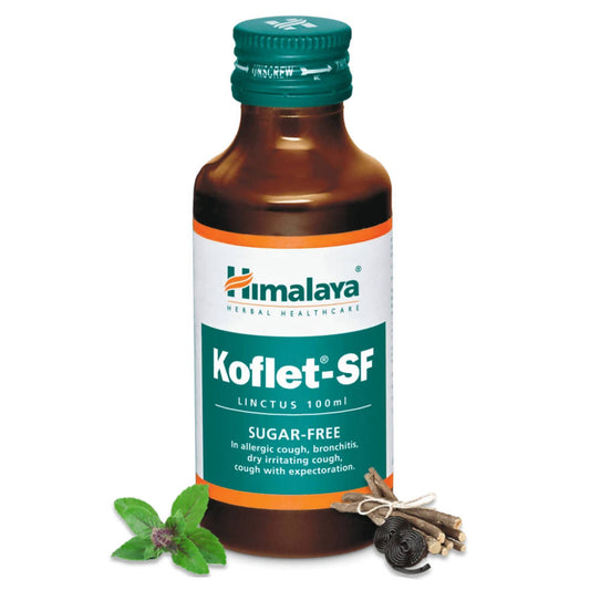 Himalaya Koflet-SF Linctus Sugar Free ((100ML) -100 ml)