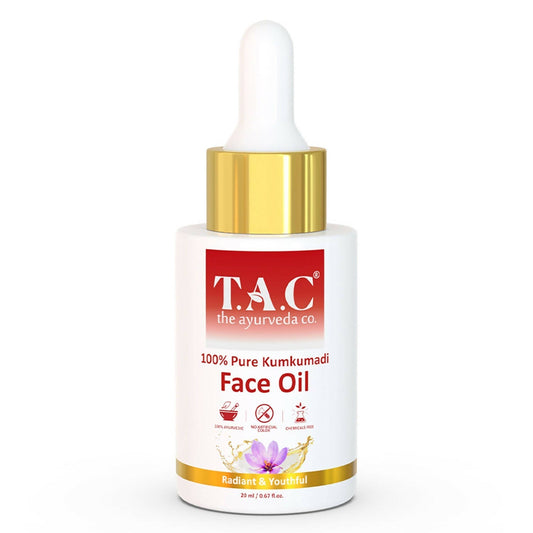 T.A.C - The Ayurveda Co. 100% Pure Kumkumadi Tailam Face Oil For Glowing, Youthful & Radiant Skin