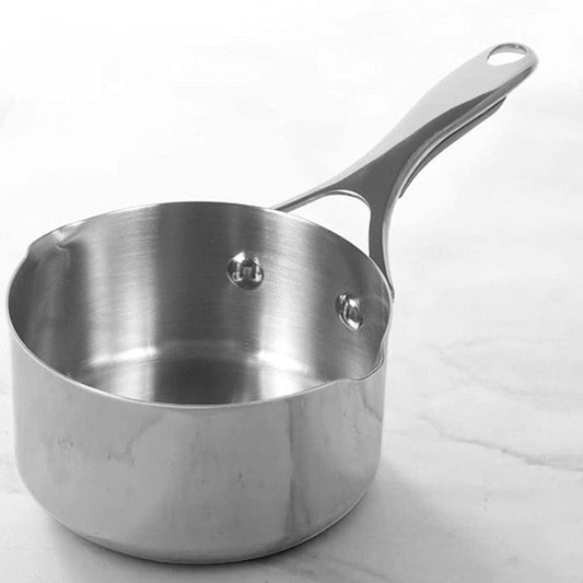 Nickel Free Stainless Steel Milkpan | 6 Inch