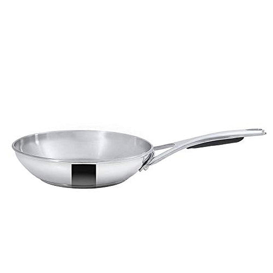 Induction Compatible Stainless Steel Frypan | 8 Inch, 10 Inch