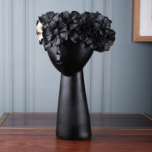 Catalina Black Premium Décor Vase  | 10.5 inch, 5 inch