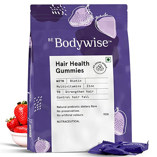 BeBodywise Biotin Hair Gummies