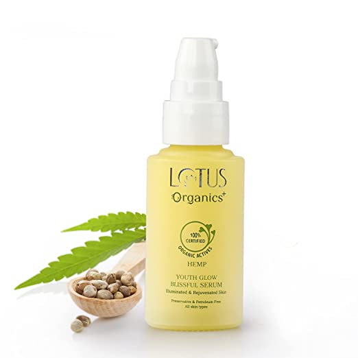 Lotus Organics+ Hemp Youth Glow Blissful Serum
