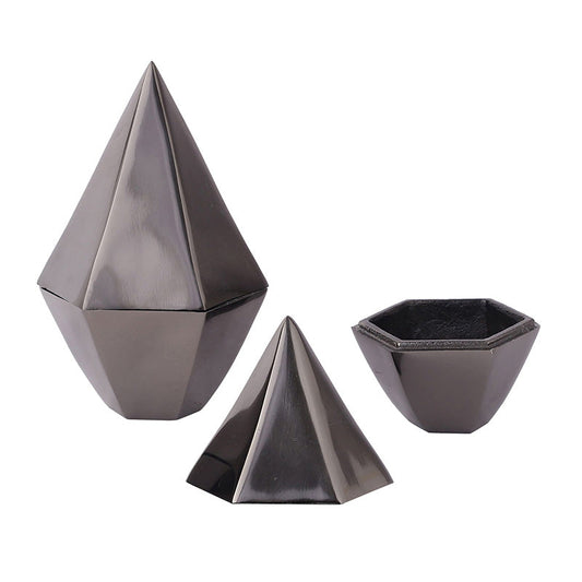 Sam Nickel Boxes | Set Of 2 | Multiple Colors