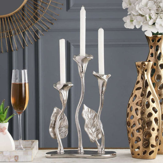 Triple Jules Candle Holder | Multiple Colors