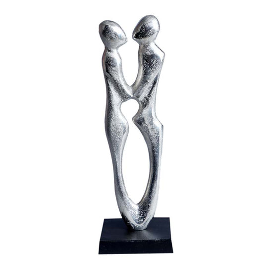Aluminium Decorative Couple Statue | Multiple Colors
