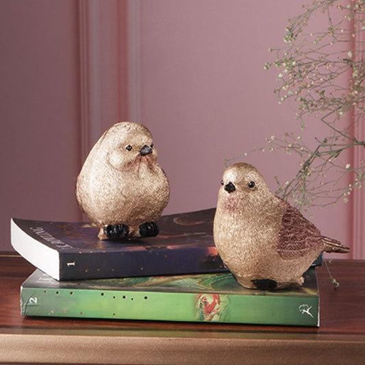 Belinda Premium Gold Fengshui Bird | Set Of 2