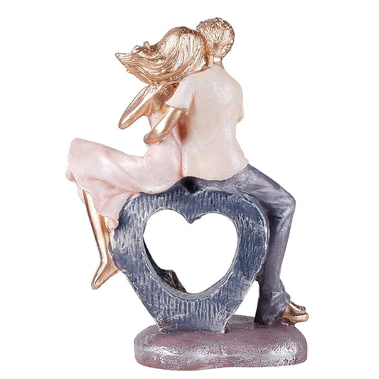 Leticia Pink Premium Couple Figurine | Set Of 2