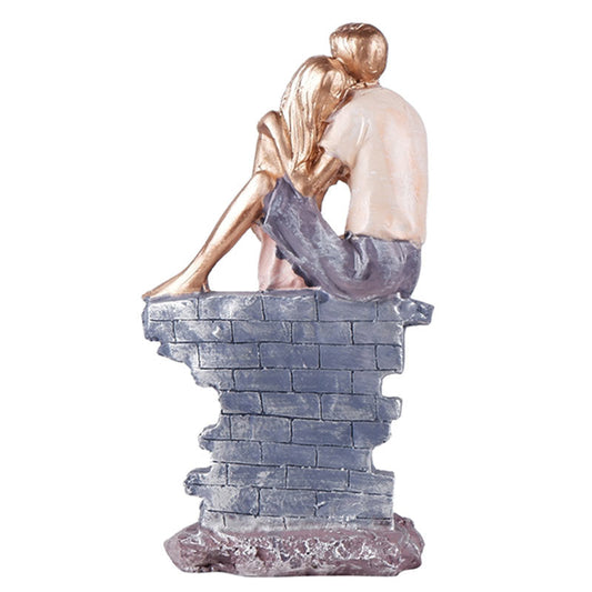 Khloe Pink Premium Couple Figurine | Set Of 2