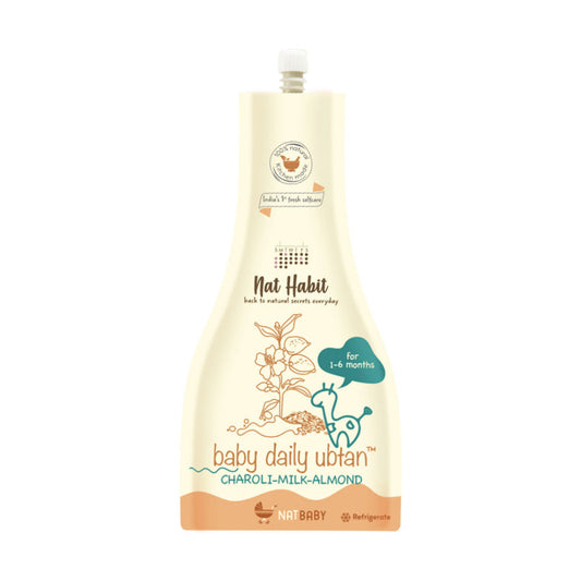 Nat Habit Baby Daily Ubtan Charoli Milk Almond