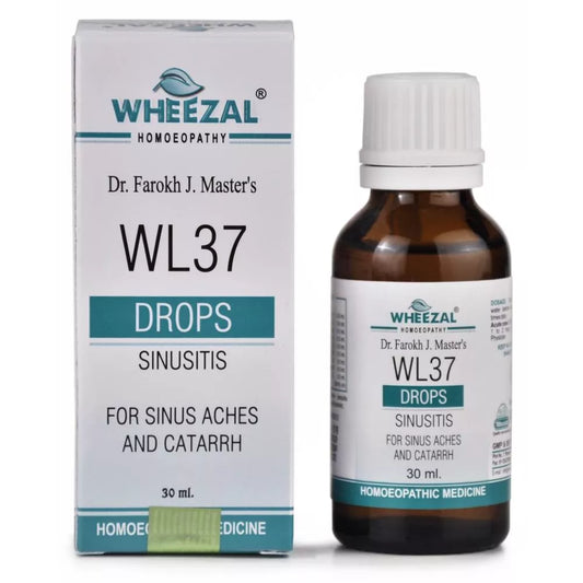 Wheezal Homeopathy WL-37 Sinusitis Drops