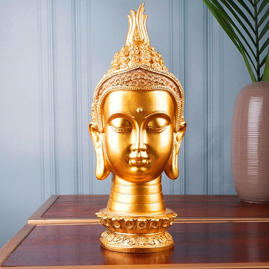 Ariana Gold Premium Buddha Figurine | 8.5 inch, 12 inch, 16 inch