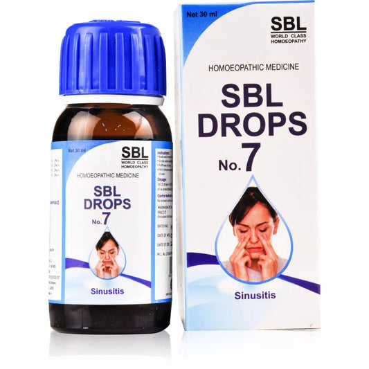 SBL Homeopathy No. 7 Sinusitis Drops