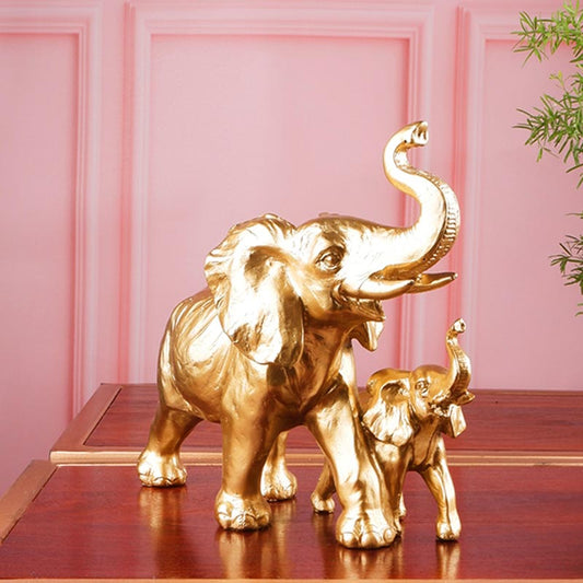 Alejando Gold Premium Elephant Figurine