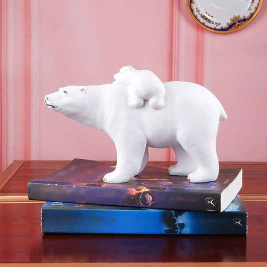 Constanza Premium White Bear Figurine