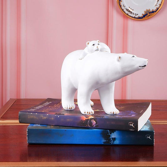 Constanza Premium White Bear Figurine