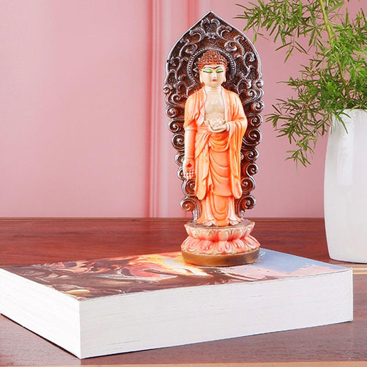 Bonita Orange Premium Buddha Figurine