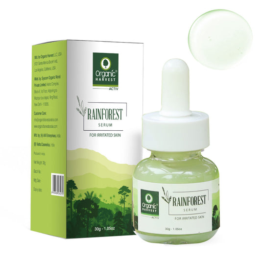 Organic Harvest Rainforest Serum For Irritated Skin - 30 ml