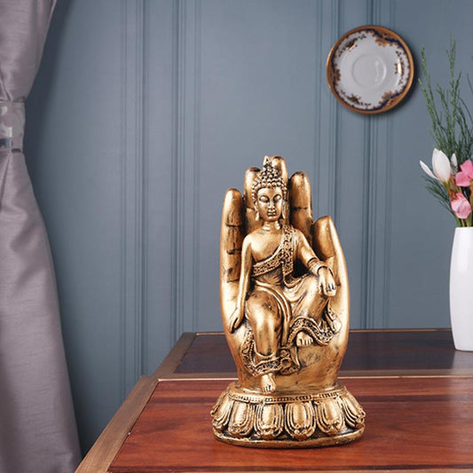 Arina Gold Premium Buddha Figurine