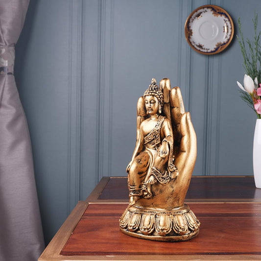 Arina Gold Premium Buddha Figurine