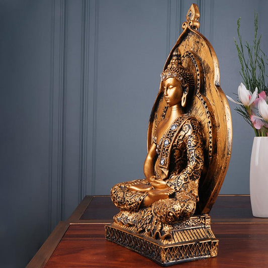 Carmen Premium Gold Buddha Figurine