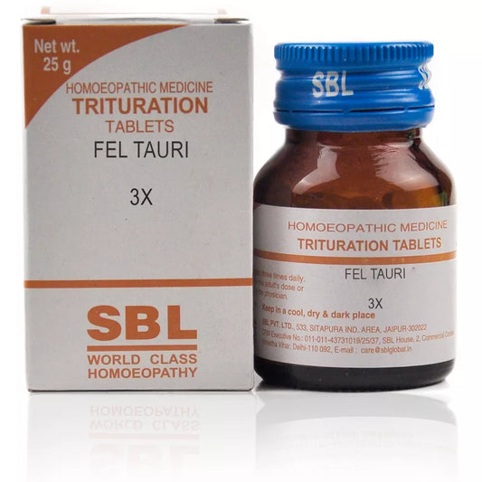 SBL Homeopathy Fel Tauri Trituration Tablets